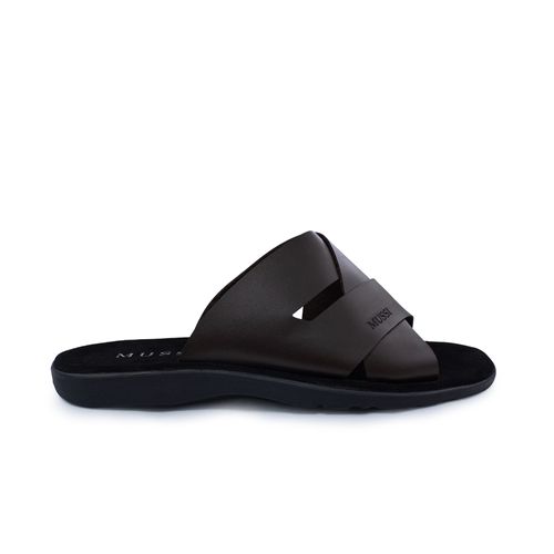 Sandalia-plana-de-cuero-Seda-para-hombre