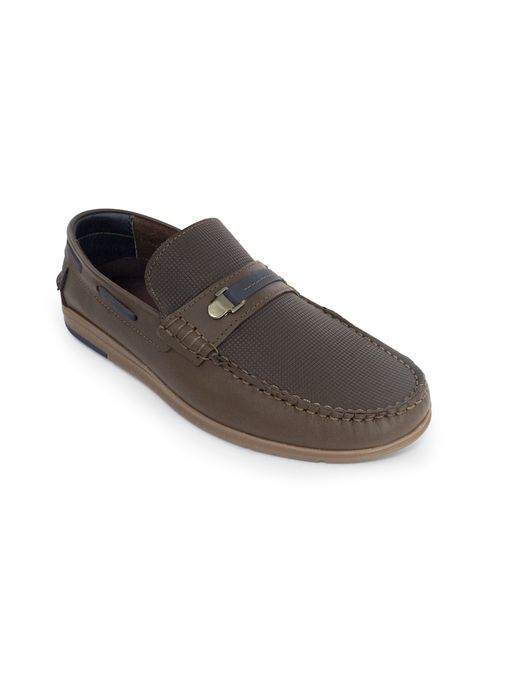 Mocasin-plano-de-cuero-Trofa-para-hombre